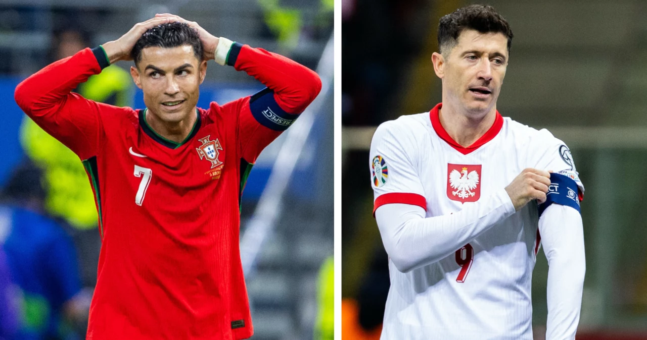 Cristiano Ronaldo i Robert Lewandowski