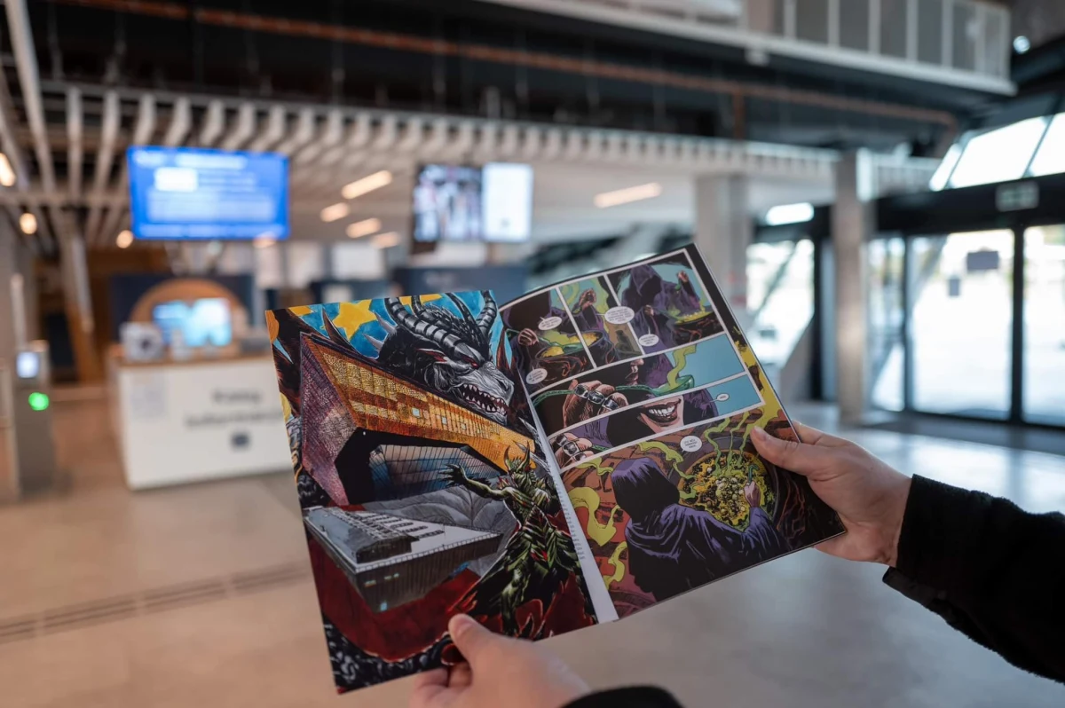 Uzdolnieni młodzi rysownicy z regionu uczyli się w Morskim Centrum Nauki w Szczecinie, jak narysować porządny komiks. Najlepszy rysownik z grupy będzie współtworzył kolejny tom z cyklu cyklu "Paneuropa", czyli komiksu wydawanego przez Przedstawicielstwo Komisji Europejskiej w Polsce.
