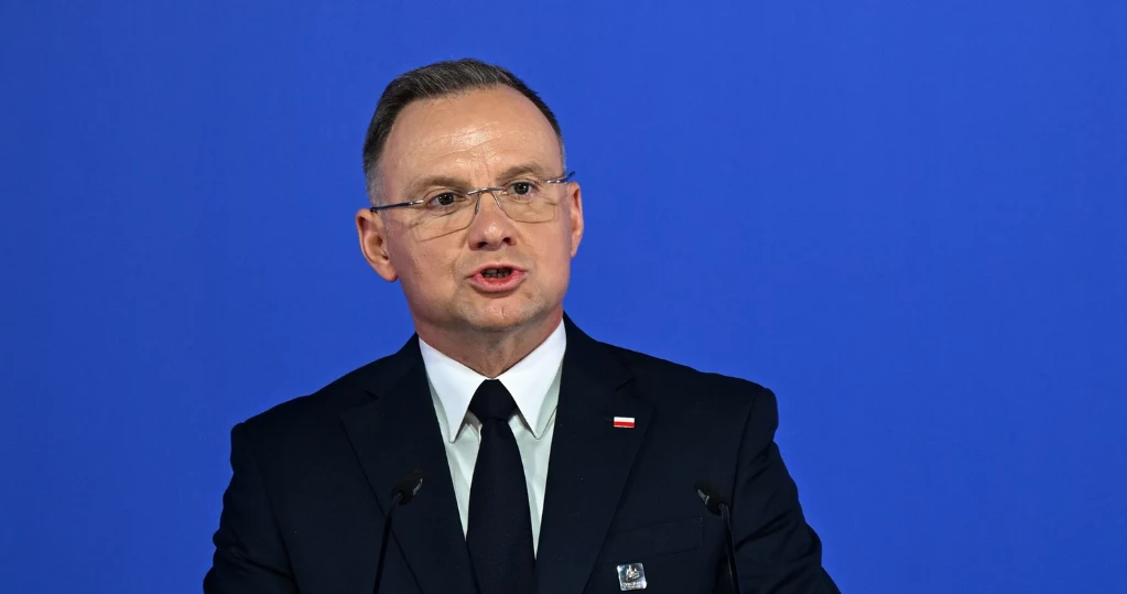 Prezydent Andrzej Duda po obradach Prezydentów Państw Grupy Arraiolos