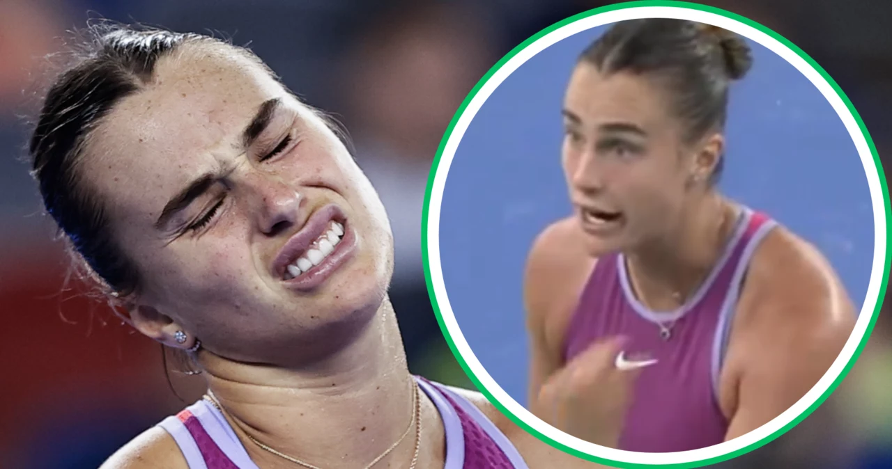 Aryna Sabalenka straciła nerwy podczas meczu z Coco Gauff w Wuhanie