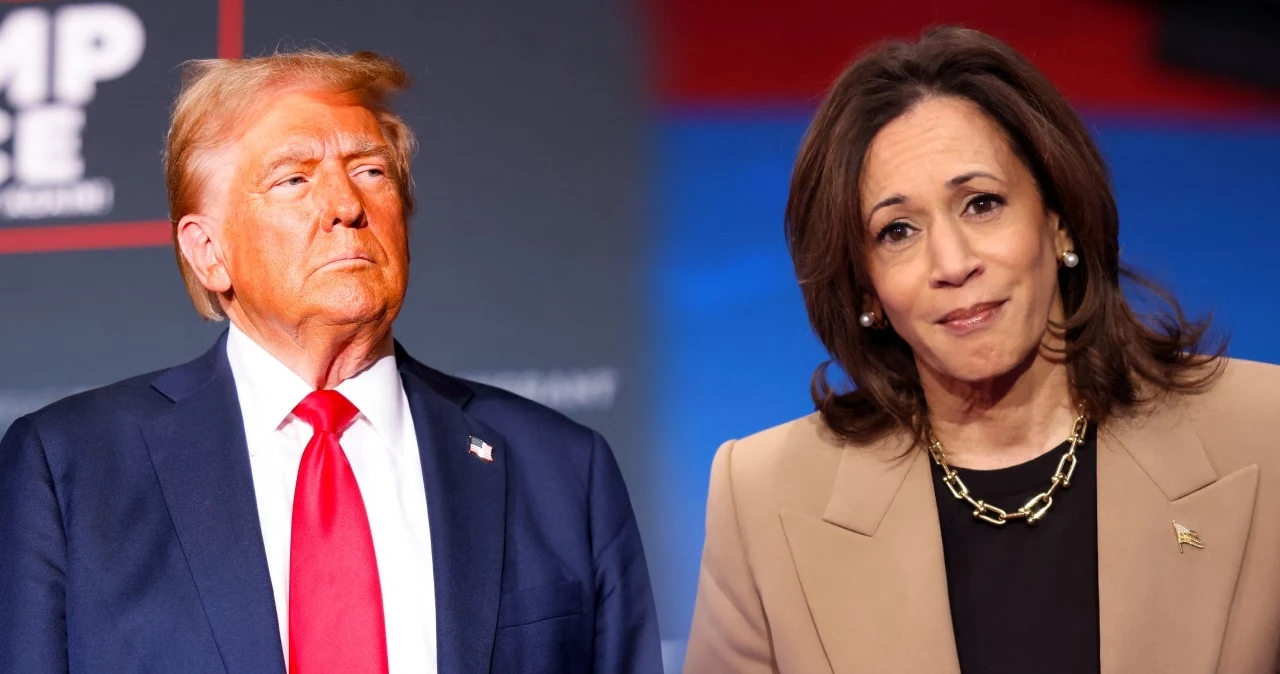 Donald Trump i Kamala Harris. Kogo widzą Polacy jako prezydenta USA?