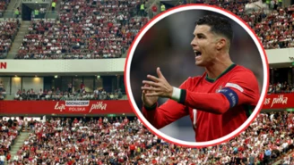 Incydent z udziałem Ronaldo. Służby w akcji. Wymowne zachowanie polskich fanów