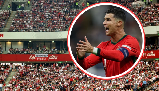 Incydent z udziałem Ronaldo. Służby w akcji. Wymowne zachowanie polskich fanów