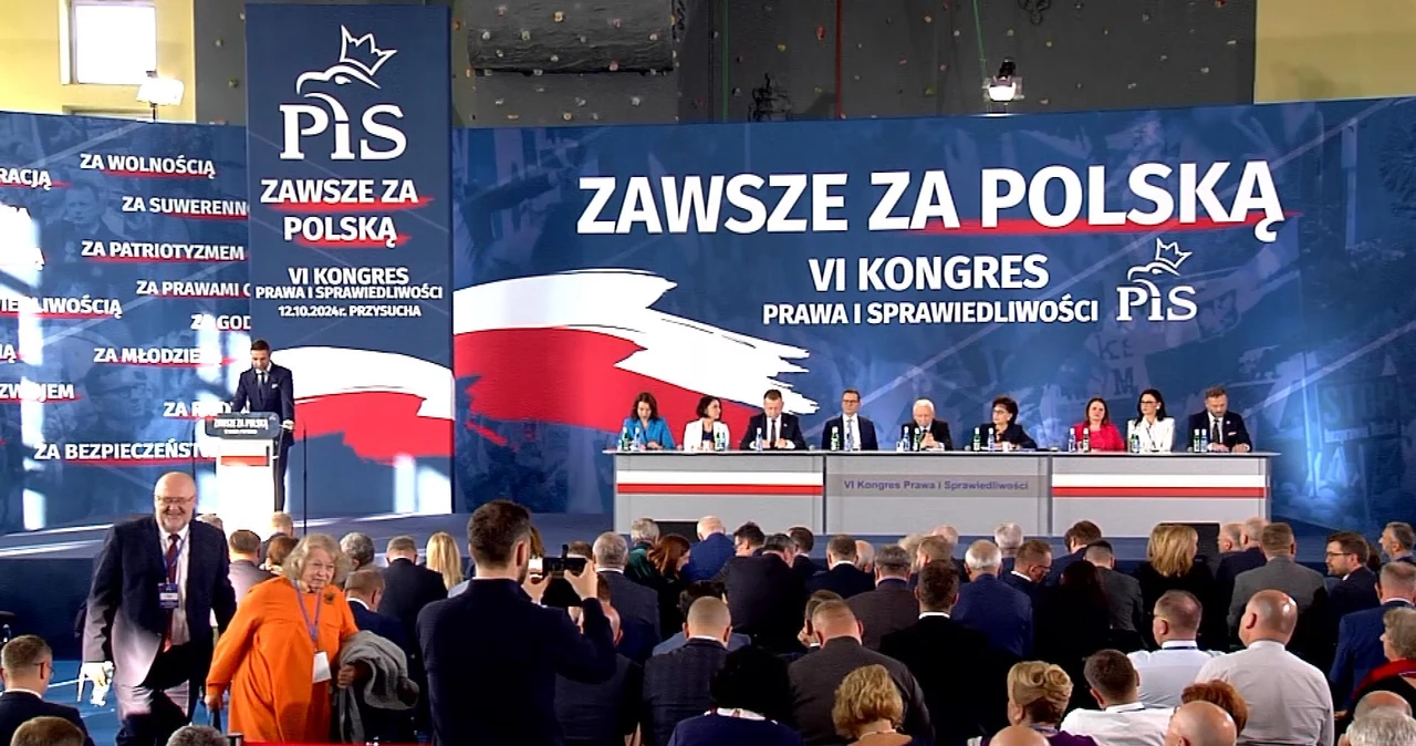 Kongres PiS, na którym doszło do połączenia z Suwerenną Polską