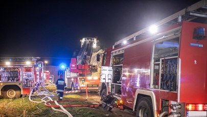 Pożar i ewakuacja w Młodzieżowym Ośrodku Wychowawczym w Rzepczynie