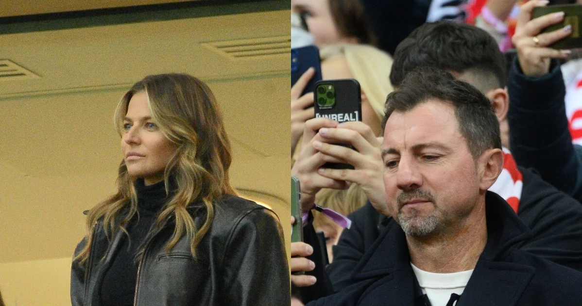 Anna Lewandowska i Jerzy Dudek