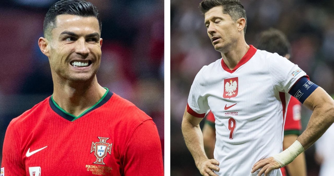 Cristiano Ronaldo i Robert Lewandowski