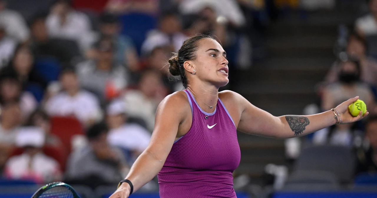 Aryna Sabalenka rywalizowała z Qinwen Zheng o tytuł WTA 1000 w Wuhan