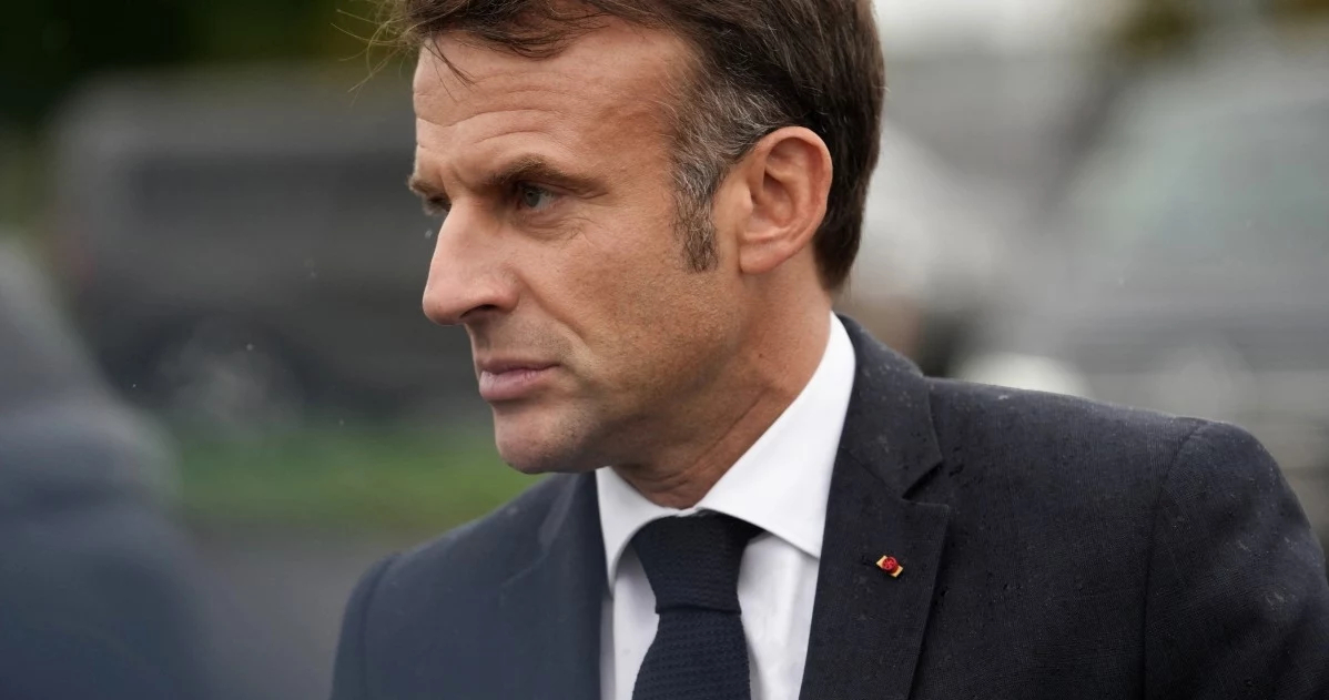 Prezydent Francji Emmanuel Macron