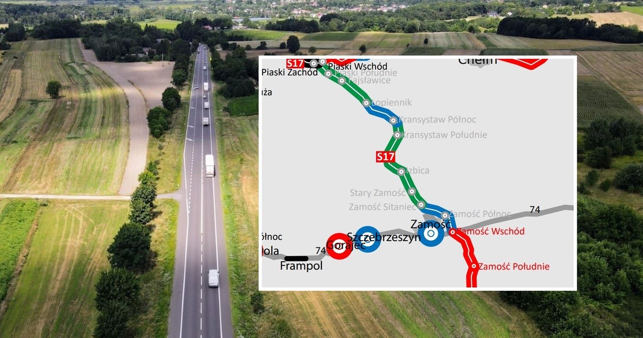 Droga, ekspresowa, póki, umożliwia, dojazd, Warszawy, Piask, Lubelszczyźnie, oraz, odcinek, okolicach, Tomaszowa, Lubelskiego, S Kolejny odcinek S17 w realizacji. Sprawa wyboru wykonawcy trafiła do sądu