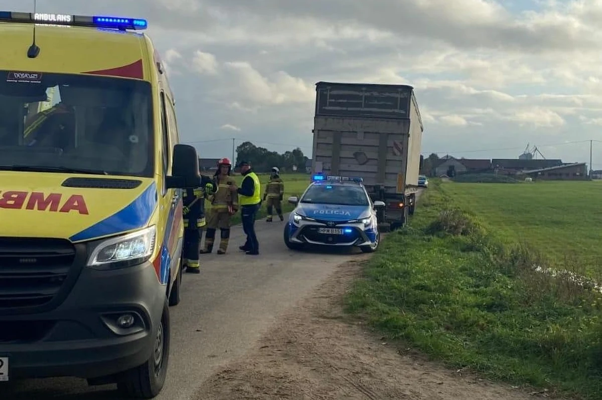14-latek kierujący skuterem zginął w wypadku, a 15-latka, którą wiózł, została ranna. Do tragedii doszło w poniedziałek w miejscowości Srebrna w powiecie zambrowskim na Podlasiu - poinformowała policja.