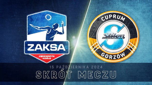 Skrót meczu ZAKSA Kędzierzyn-Koźle vs. Cuprum Stilon Gorzów. 