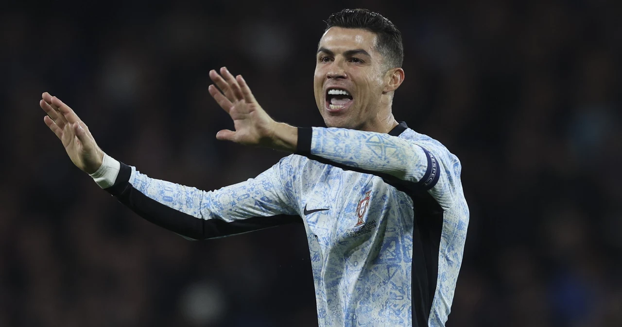 Cristiano Ronaldo miał w Glasgow powody do frustracji 