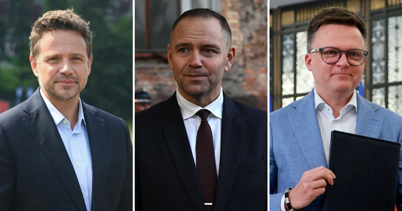 Rafał Trzaskowski, Karol Nawrocki, Szymon Hołownia. Kto zastąpi Andrzeja Dudę?