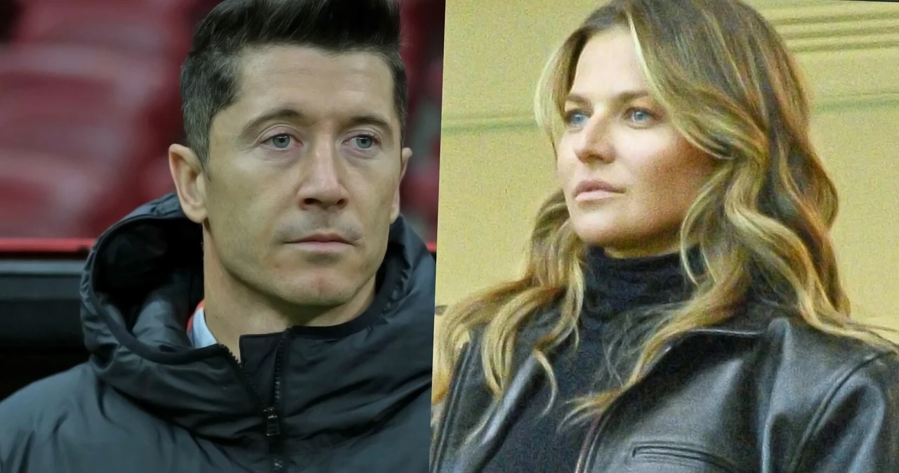 Robert Lewandowski i Anna Lewandowska