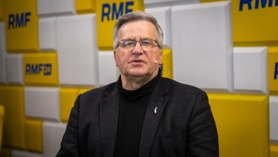 Komorowski przestrzega rządzących po orędziu Dudy