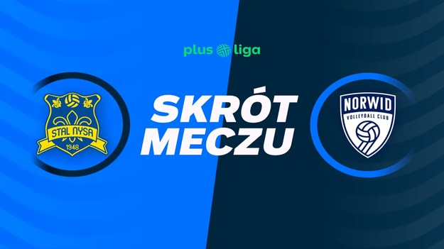 Skrót meczu PSG Stal Nysa - Steam Hemarpol Norwid Częstochowa.