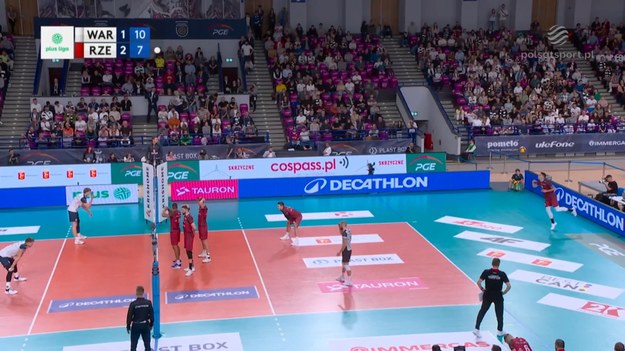 PGE Projekt Warszawa – Asseco Resovia Rzeszów 3:2 (25:19, 21:25, 22:25, 25:18, 15:9). Siatkówka, PlusLiga 2024/2025 - 7. kolejka. MVP: Jakub Kochanowski (9/11 = 82% skuteczności w ataku + 4 bloki + 2 asy).