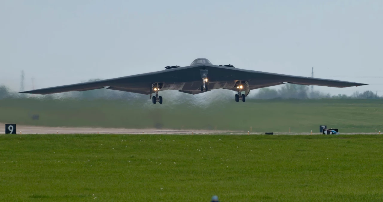 Amerykański bombowiec strategiczny B-2 Spirit