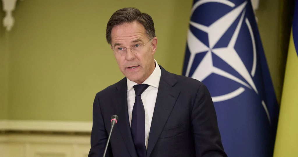 Sekretarz generalny NATO Mark Rutte