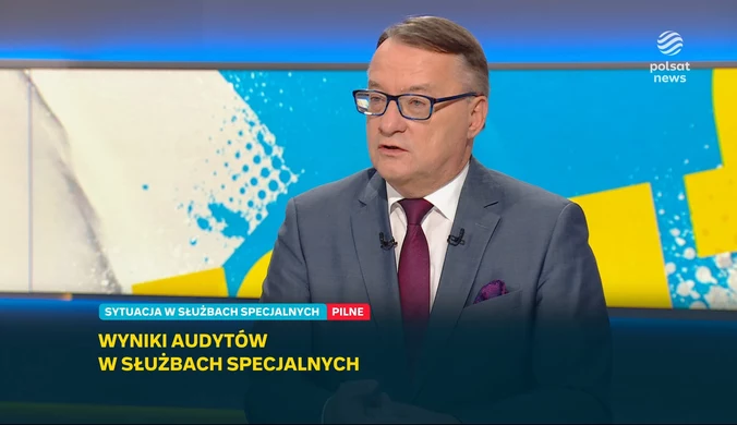 Biernacki o audytach służb specjalnych: Ocena była bardzo zła