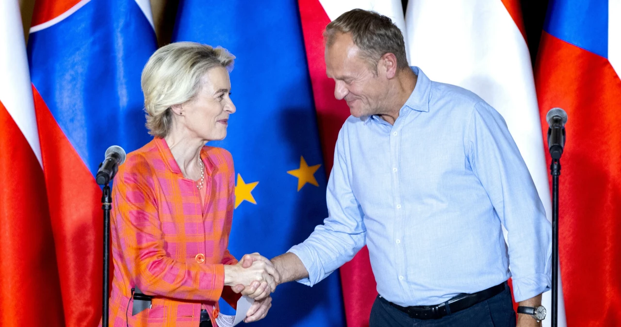 Ursula von der Leyen i Donald Tusk