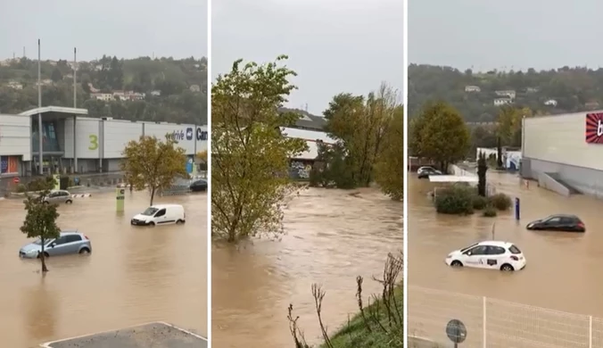 Spadło tam więcej deszczu niż w Paryżu przez cały rok. Dramat we Francji