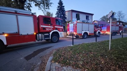 Pożar domu w Krzywczy. Jedna osoba zginęła