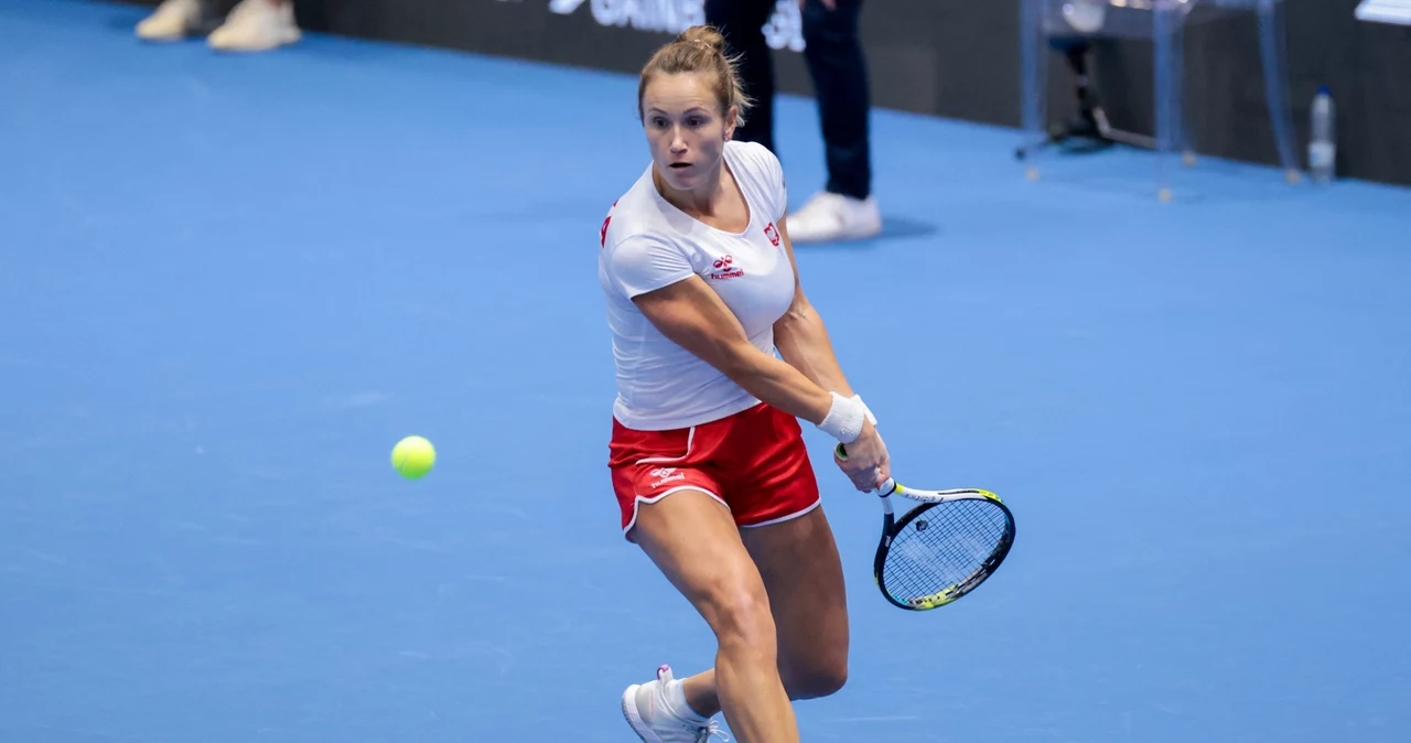 Katarzyna Kawa świetnie prezentuje się podczas turnieju ITF W100 w Macon