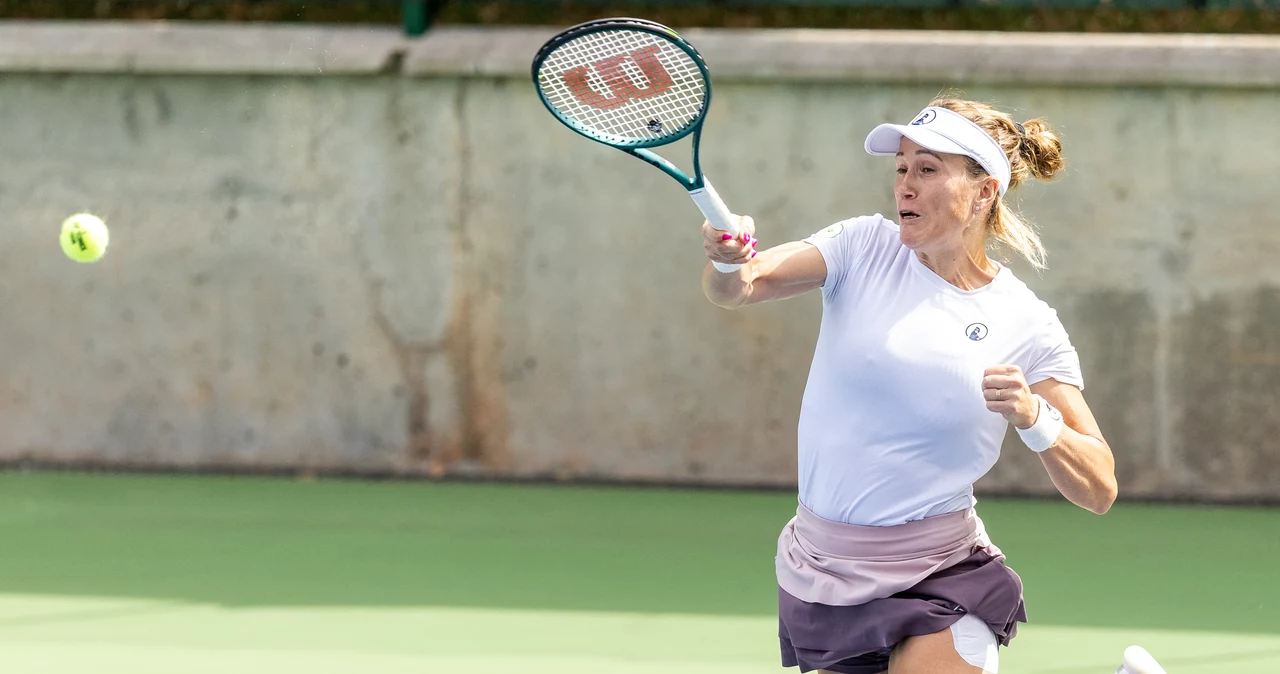 Katarzyna Kawa świetnie prezentuje się podczas turnieju ITF W100 w Macon