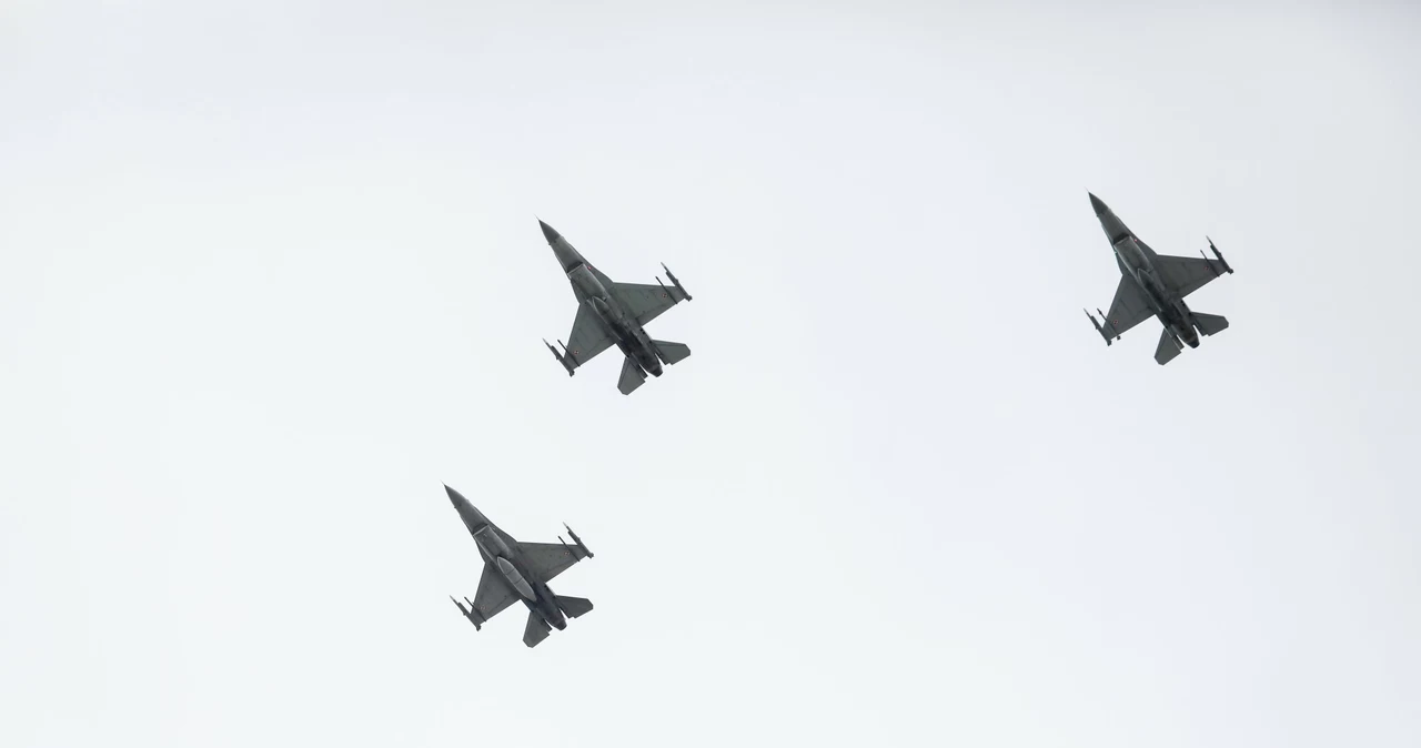 Myśliwce F-16. Naruszono przestrzeń powietrzną w regionie Morza Czarnego / zdj. ilustracyjne 