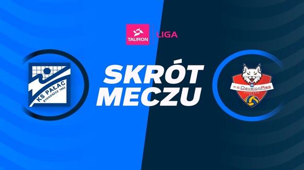 Skrót meczu Metalkas Pałac Bydgoszcz - PGE Rysice Rzeszów.