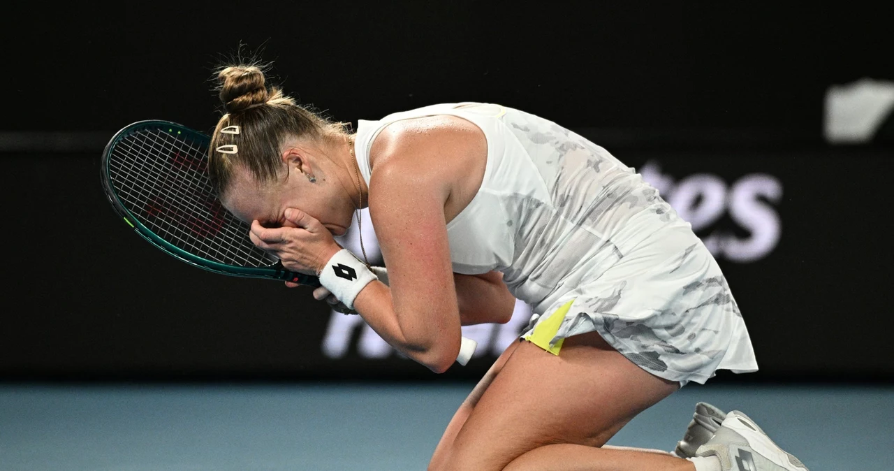 Anna Blinkowa pokonała w tym sezonie Jelenę Rybakinę podczas Australian Open