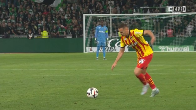 Skrót meczu AS Saint-Etienne - RC Lens.