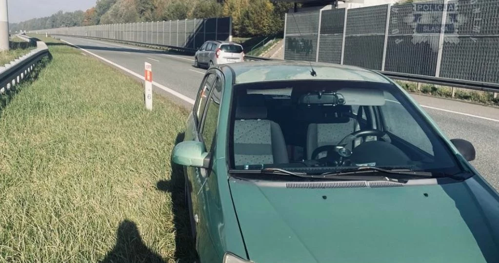 85-latek jechał pod prąd autostradą A1