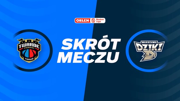 Skrót meczu Arriva Polski Cukier Toruń - Dziki Warszawa.