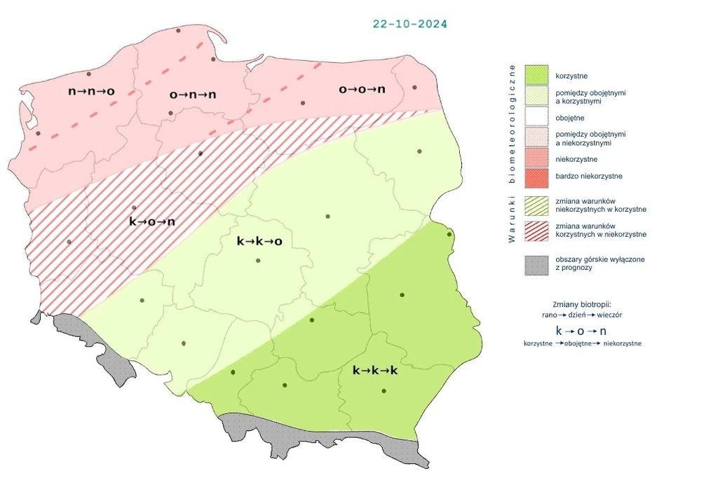 O ile w większości kraju warunki będą korzystne, to na północnym zachodzie tym razem będą gorsze