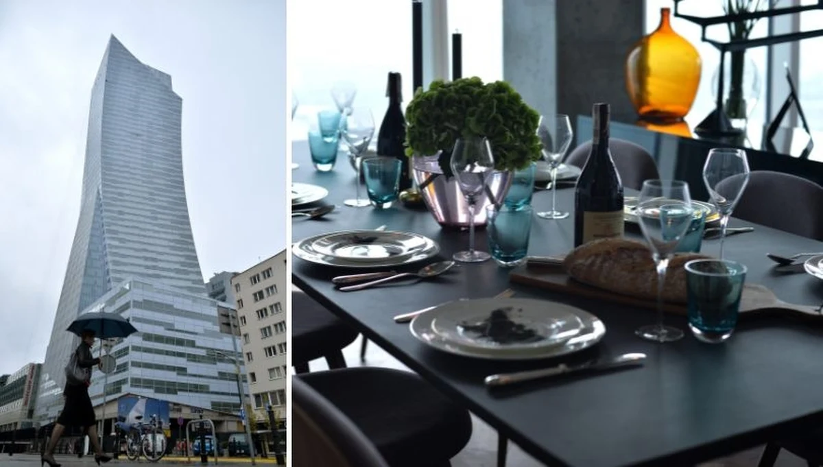 W saunie na 8. piętrze najdroższego w Polsce apartamentowca przy ul. Złotej 44 w Warszawie wybuchł pożar. Około 30 osób ewakuowało się z budynku. 