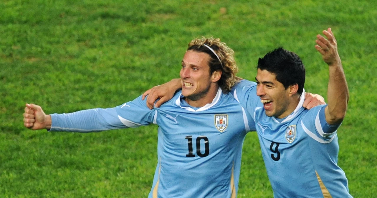 Diego Forlan i Luis Suarez