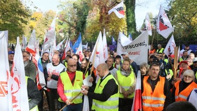 "Huta Częstochowa do pracy gotowa". Protest w Warszawie