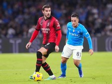 Piłka nożna: Liga włoska - mecz: AC Milan - SSC Napoli