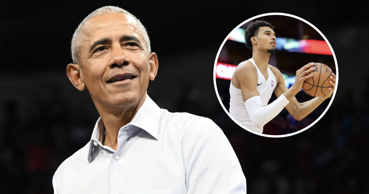 Barack Obama jest zachwycony talentem Victora Wembanyamy