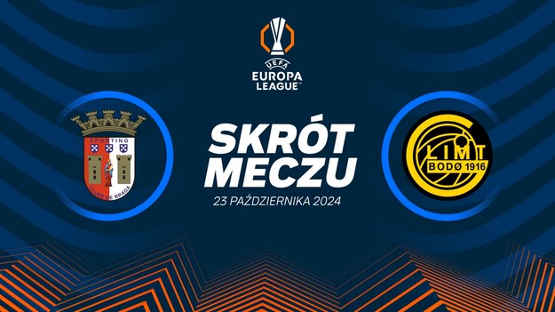 Skrót meczu Sporting Braga - Bodo/Glimt.

Pełne mecze Ligi Europy obejrzeć można w kanałach sportowych Polsatu.