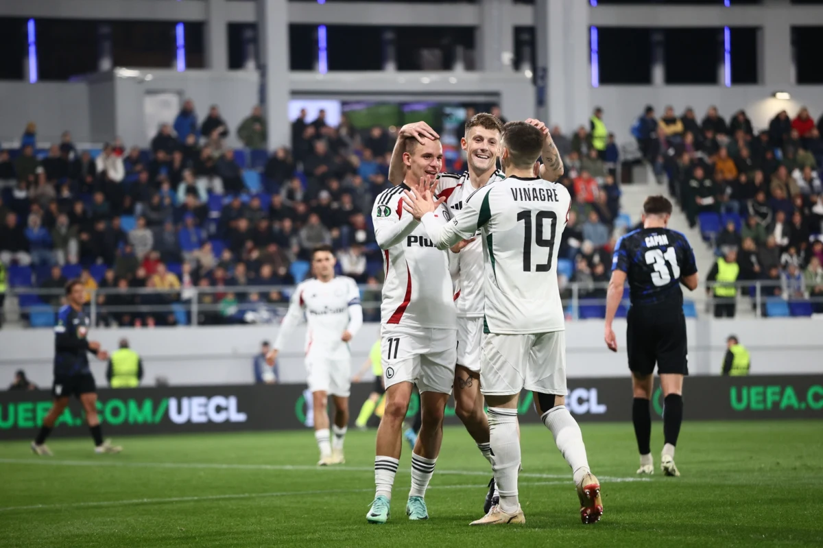 Legia Warszawa wygrała na wyjeździe 3:0 (1:0) z serbskim klubem TSC Backa Topola w drugiej kolejce fazy zasadniczej piłkarskiej Ligi Konferencji.