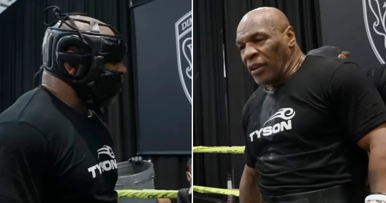 Mike Tyson przygotowuje się do powrotu na ring (screeny za Instagram/miketyson)