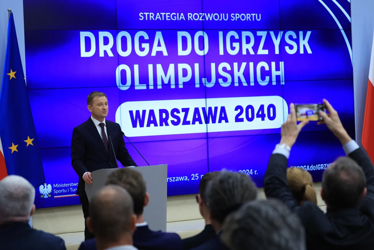 "Jako polski rząd traktujemy ten projekt niezwykle poważnie (...). Igrzyska olimpijskie nie mogą być nigdy celem samym w sobie, powinny być zwieńczeniem pewnego procesu" - powiedział w piątek minister sportu i turystyki Sławomir Nitras, przedstawiając w Kancelarii Premiera "Strategię Rozwoju Sportu - IO Warszawa 2040". Zapewnił, że Polskę stać na to przedsięwzięcie, a nawet, że "nie mamy barier finansowych; mamy bariery organizacyjne, strukturalne, pewne infrastrukturalne".