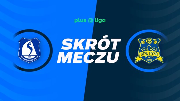 Skrót meczu MKS Ślepsk Malow Suwałki - PSG Stal Nysa.