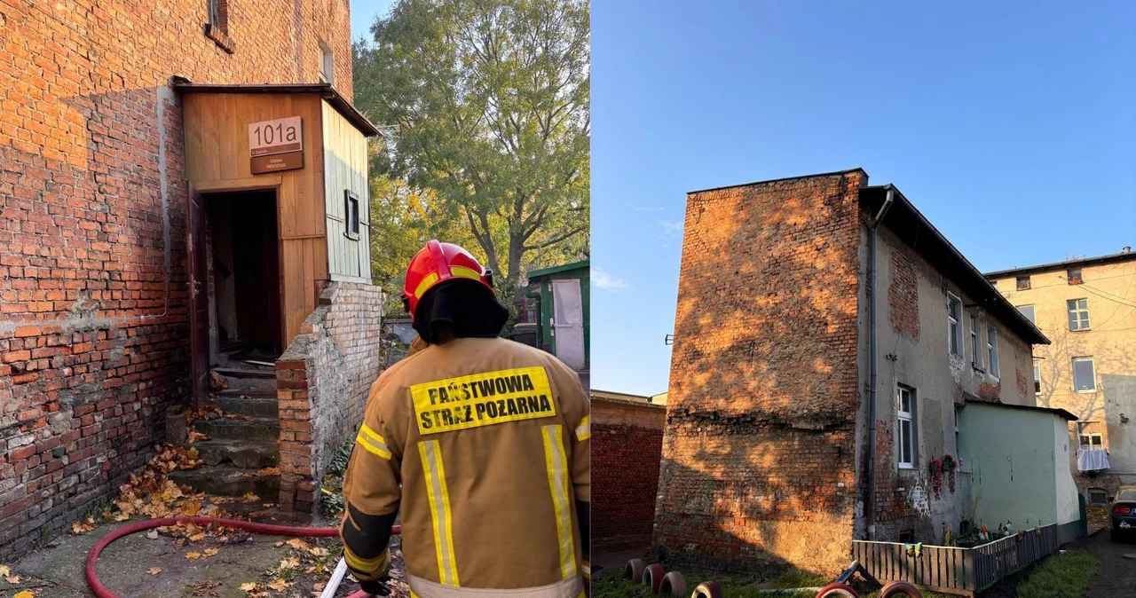 Gdańsk. Pożar kamienicy.  Nie żyją dwie osoby