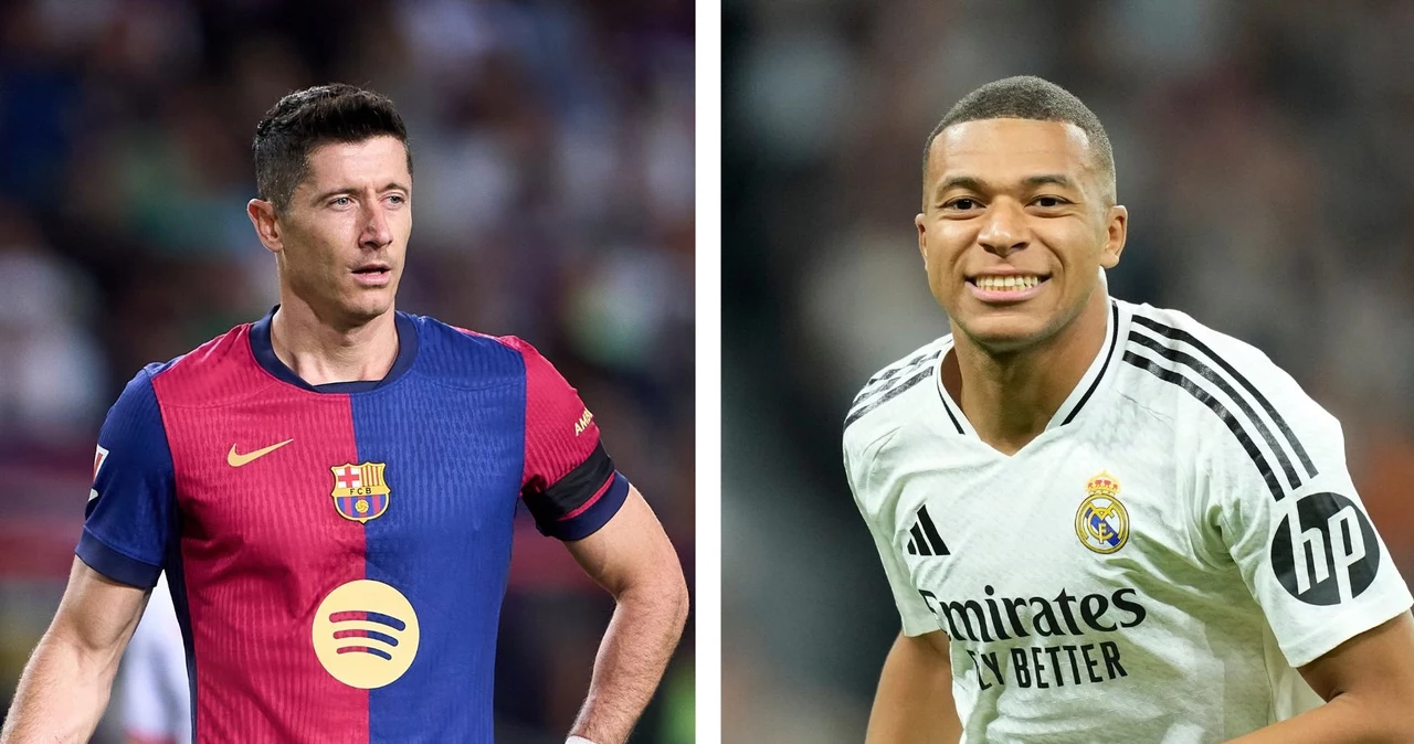 Robert Lewandowski / Kylian Mbappe