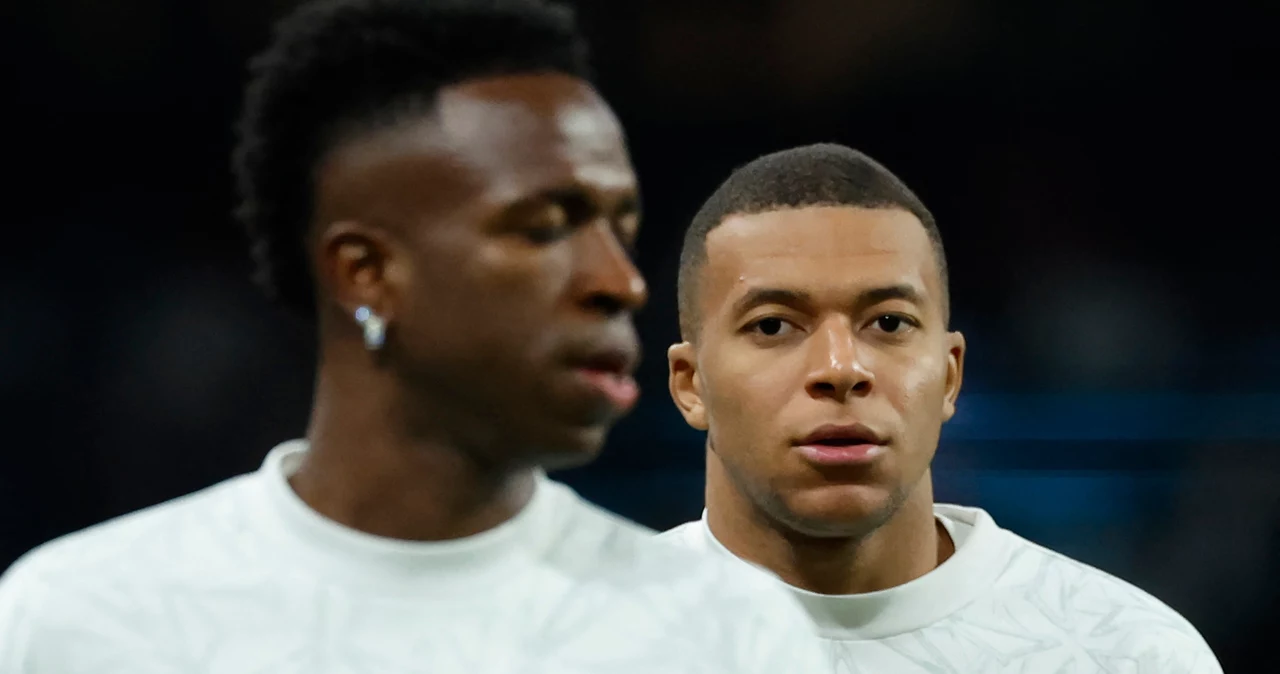 Vinicius Junior i Kylian  Mbappe